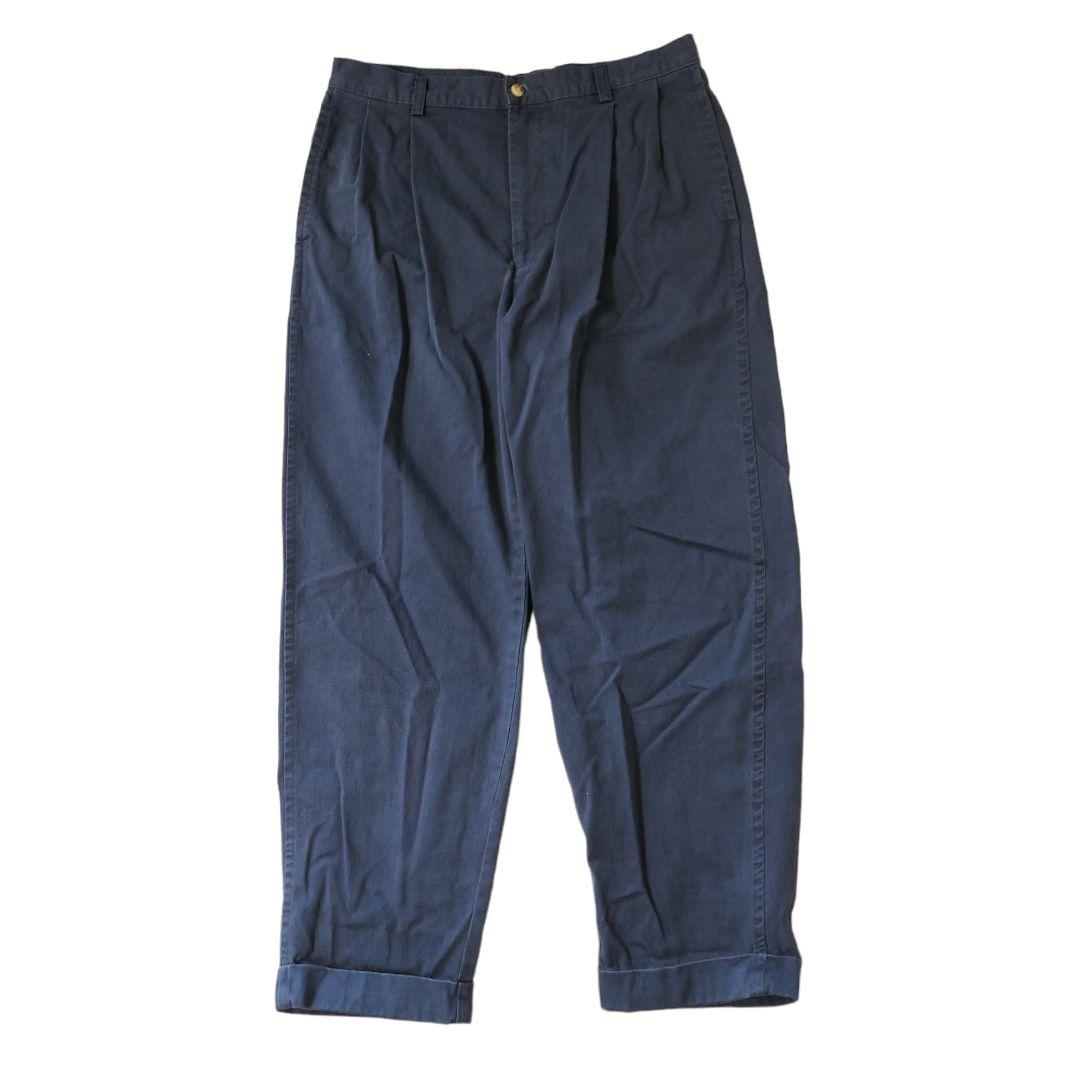 VINTAGE 90s 34inch Chino pants -NAUTICA-