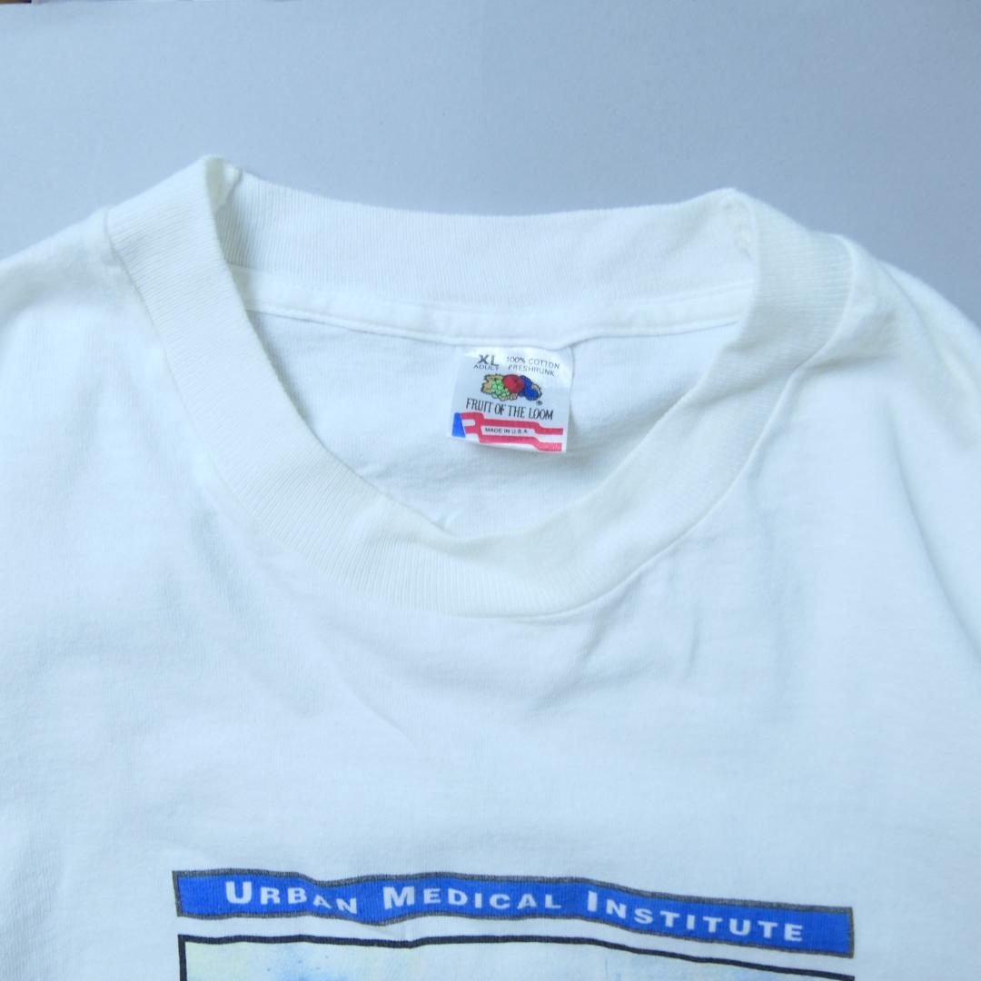 VINTAGE 90s XL L/S Promotion Tee -URBAN MEDICAL INSTITUTE-