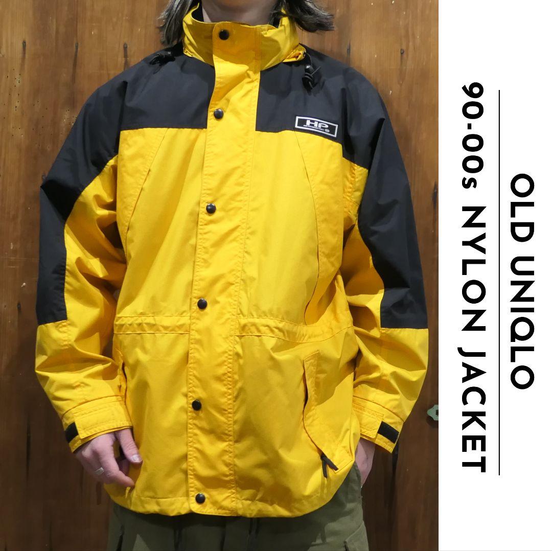 VINTAGE 90-00s Nylon jacket -OLD UNIQLO-