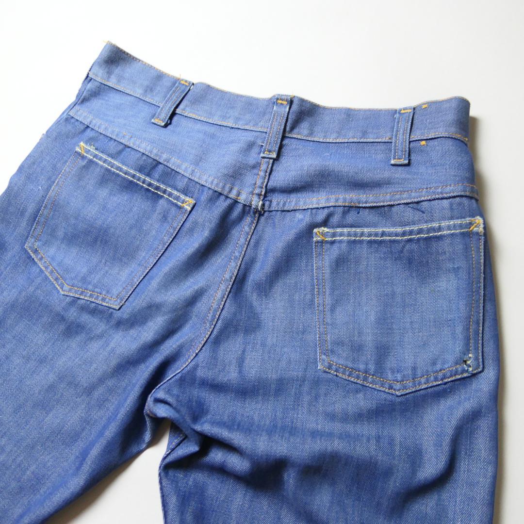 VINTAGE 60s 33×27.5inch 5Pocket Denim Pants -Penny's RANCHCRAFT-