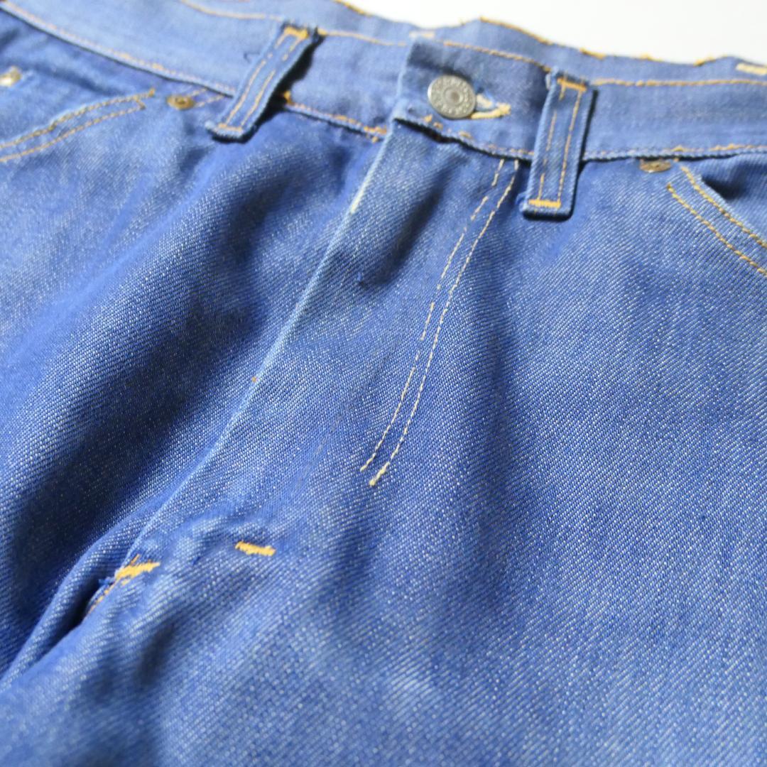 VINTAGE 60s 33×27.5inch 5Pocket Denim Pants -Penny's RANCHCRAFT-