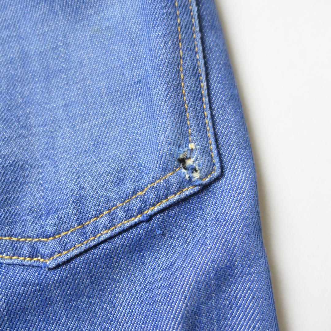 VINTAGE 60s 33×27.5inch 5Pocket Denim Pants -Penny's RANCHCRAFT-