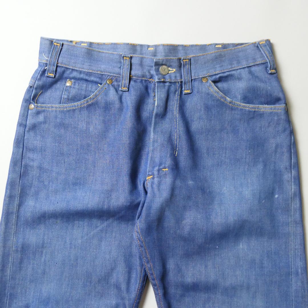 VINTAGE 60s 33×27.5inch 5Pocket Denim Pants -Penny's RANCHCRAFT-