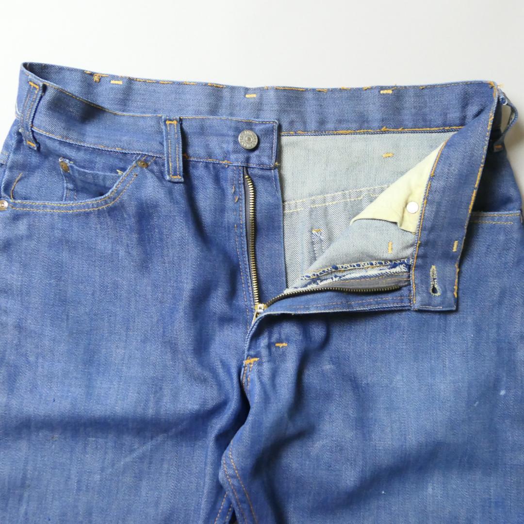 VINTAGE 60s 33×27.5inch 5Pocket Denim Pants -Penny's RANCHCRAFT-