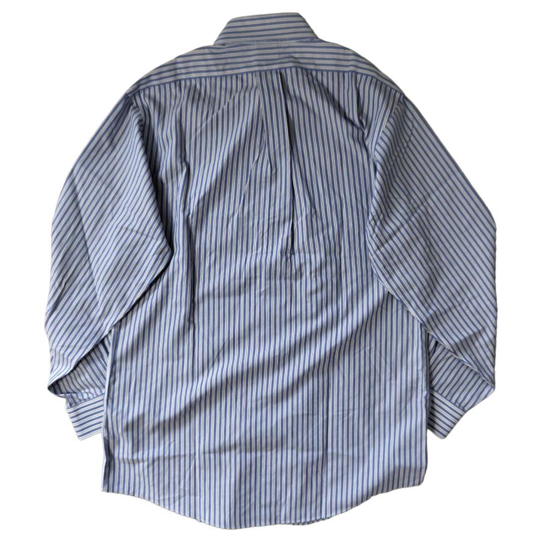 USED L Stripe bd shirt -BrooksBrothers-