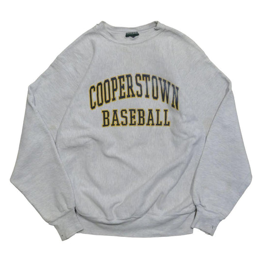 VINTAGE 90s M Reverse Weave Type Sweat -MV SPORT-