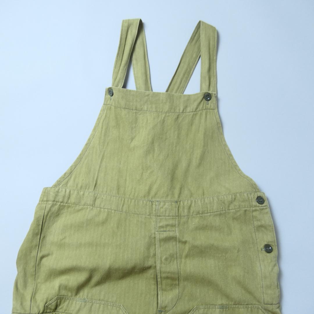VINTAGE 80-90s M-L HBT Overalls -Czech Army-