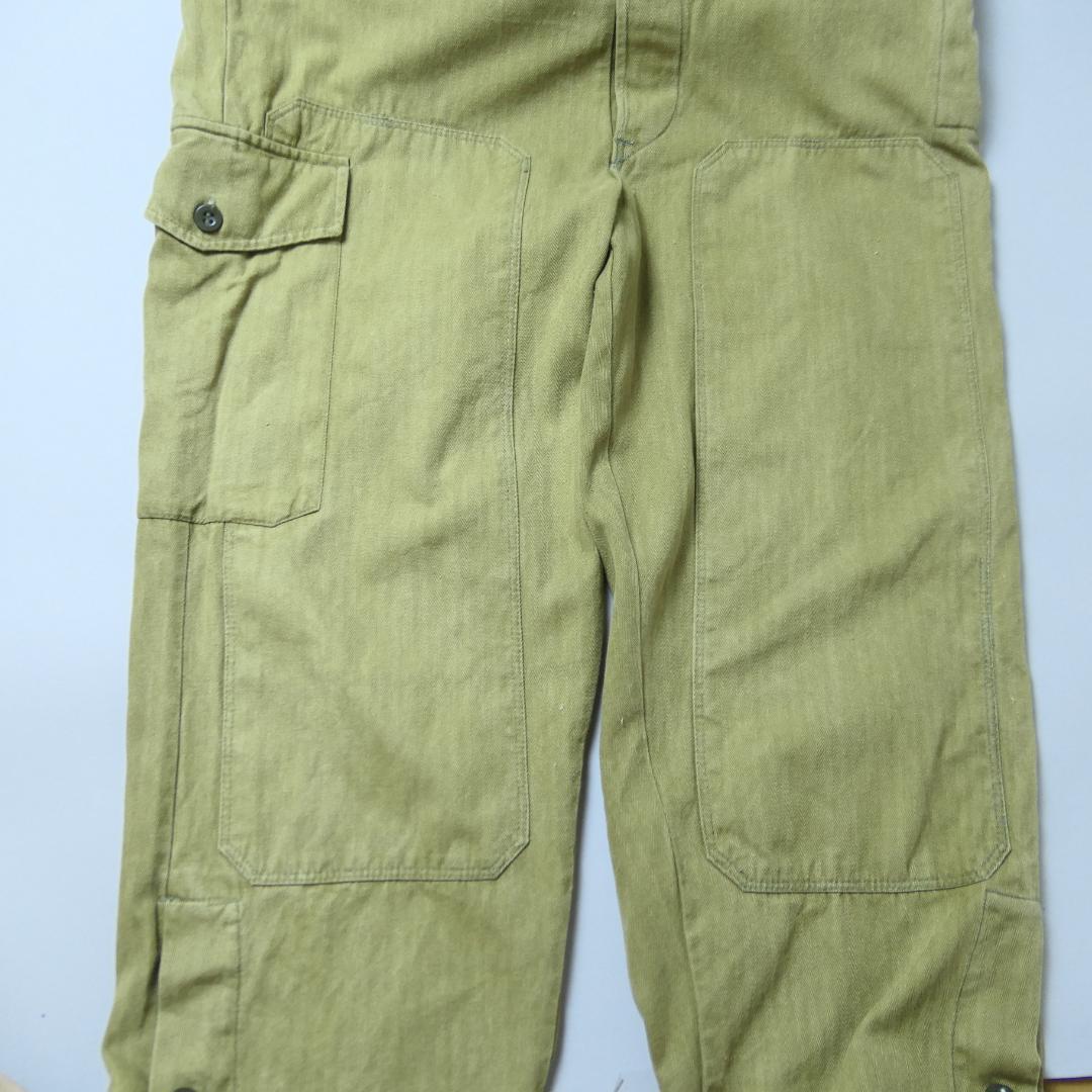 VINTAGE 80-90s M-L HBT Overalls -Czech Army-