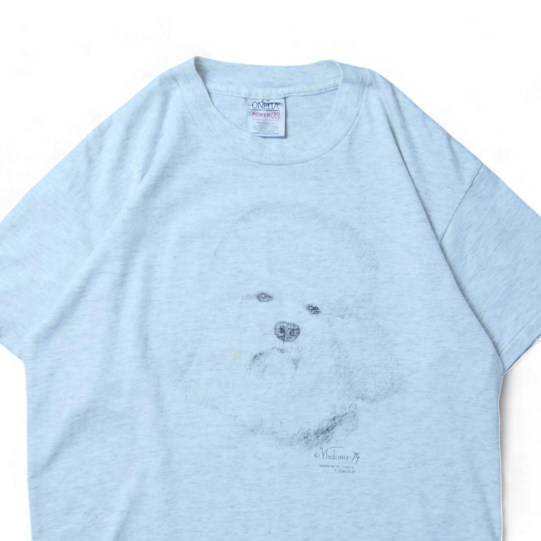 VINTAGE 90s L Art Tee -Vladimir-