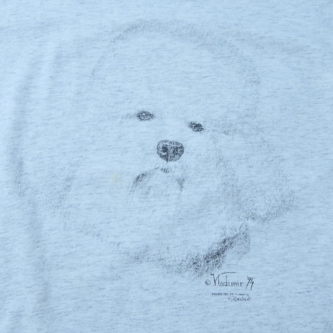 VINTAGE 90s L Art Tee -Vladimir-