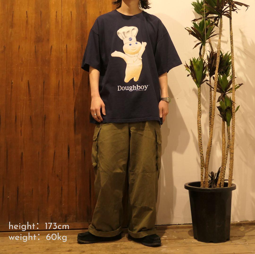 VINTAGE 00s 2XL Character Tee -Doughboy-