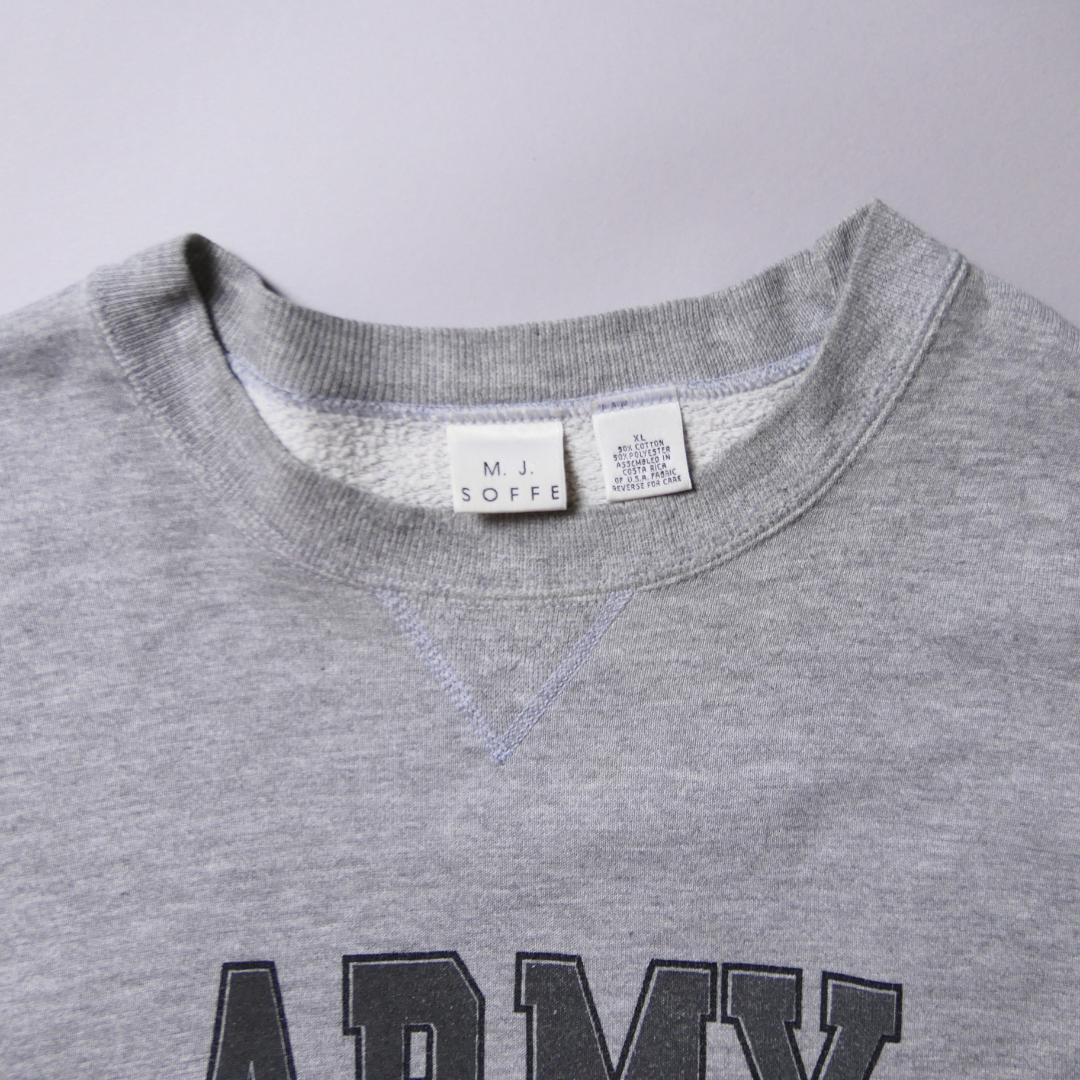 VINTAGE 90s XL Military Sweat -U.S.ARMY-