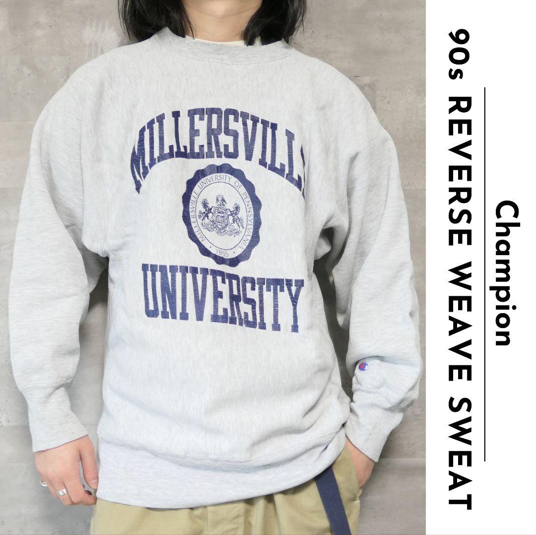 VINTAGE 90s XL Reverse weave sweat -Champion-