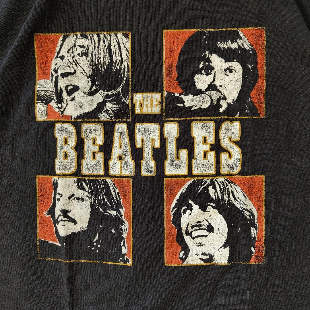 USED 2XL Rock band T-shirt -THE BEATLES-