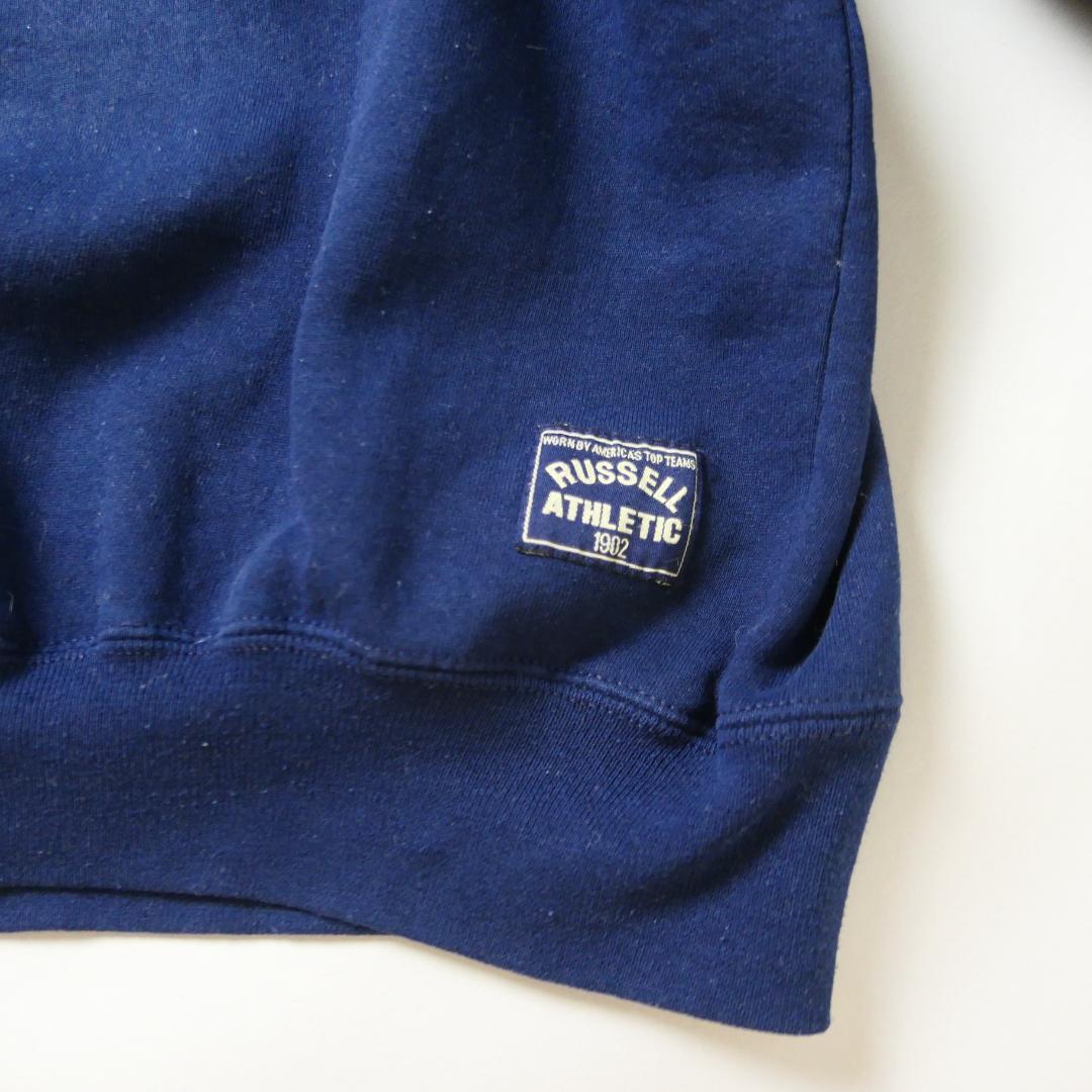 VINTAGE 90s XL Halfzip Sweat Shirt -Russell Athletic-