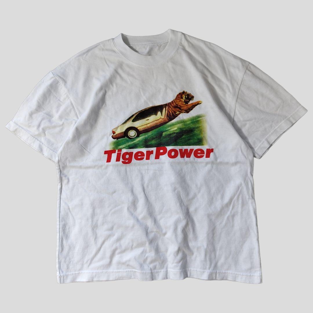 [UNKNOWN] Tiger Print T-shirt / M~L