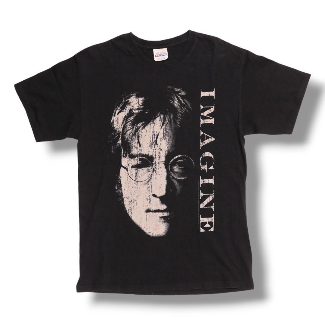 VINTAGE 00s M Artist Tee "IMAGINE" -John Lennon-