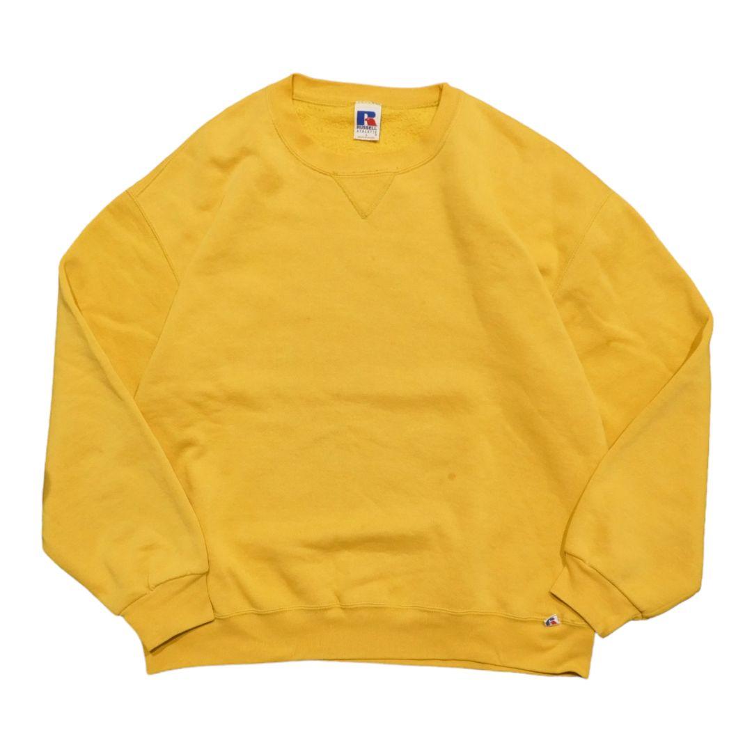 VINTAGE 90-00s L Logo Sweat -Russell Athletic-