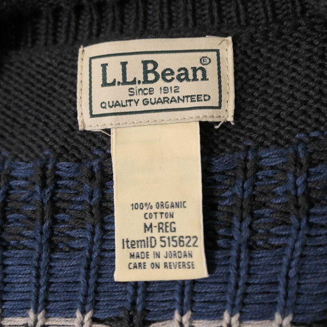 USED M Cotton sweater -L.L.Bean-