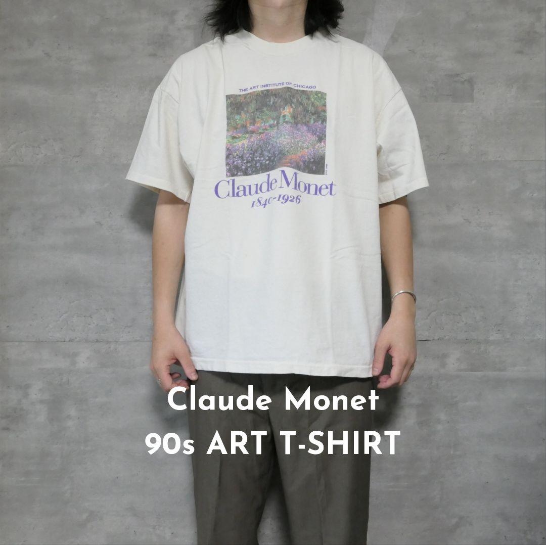 Claude Monet クロード・モネ 90's アートTシャツ - Tシャツ ...