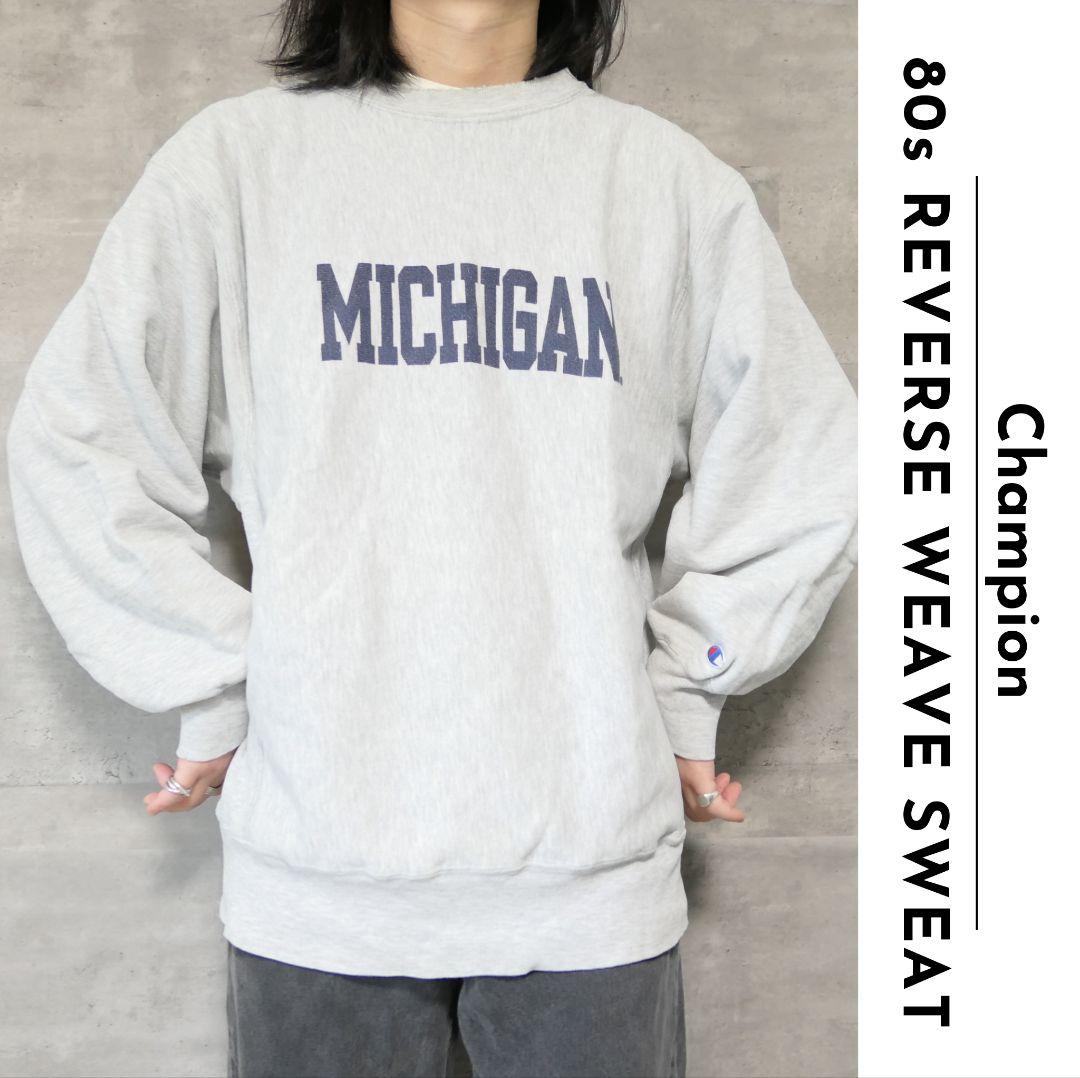VINTAGE 80s XL Reverse weave sweat -Champion-
