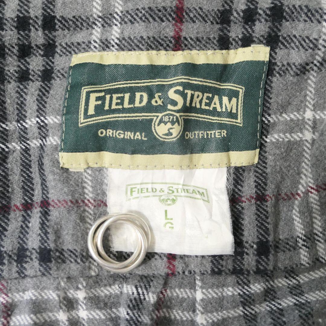 USED L Heavy frannel shirt -FIELD & STREAM-