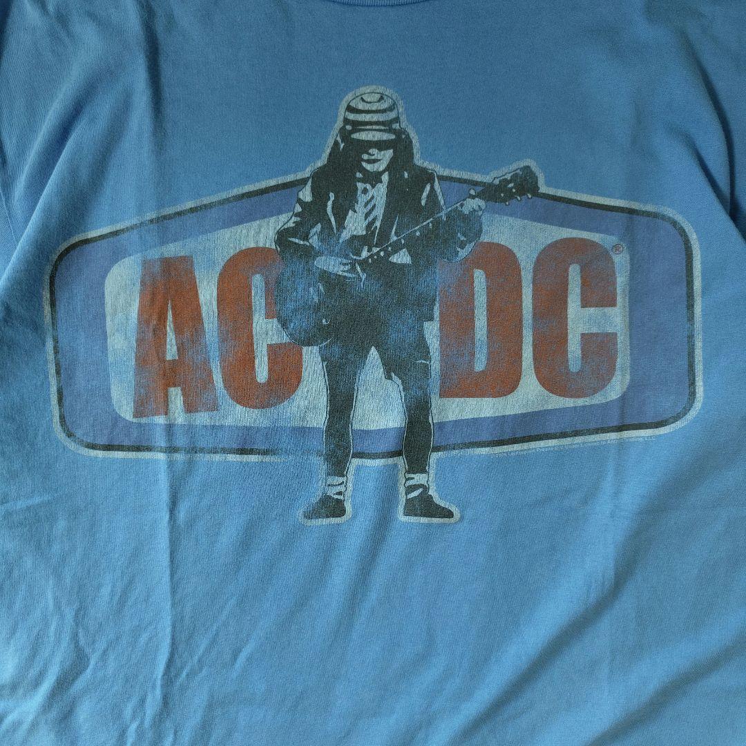 VINTAGE L Rock band T-shirt -ACDC-