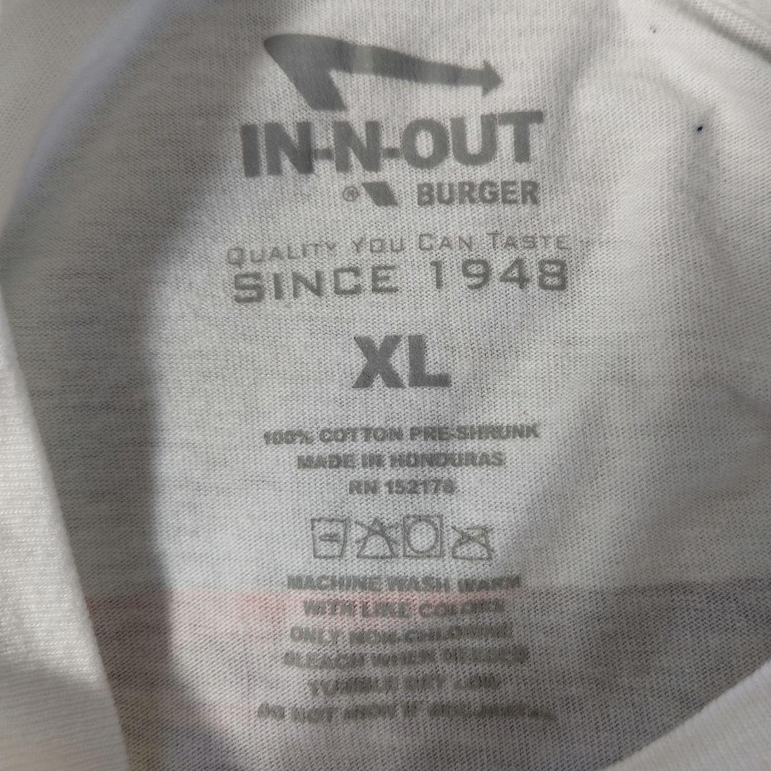[IN-N-OUT BARGER] Print T-Shirt / XL