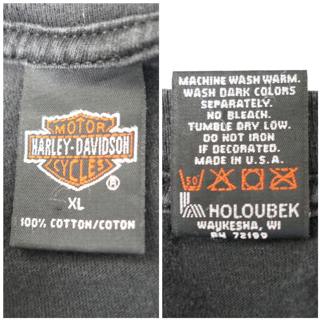 VINTAGE 90s XL Printed T-shhirt -Harley Davidson-
