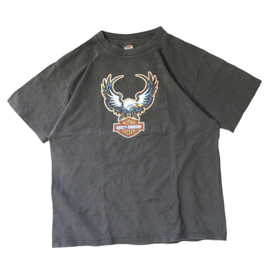 VINTAGE 90s XL Printed T-shhirt -Harley Davidson-
