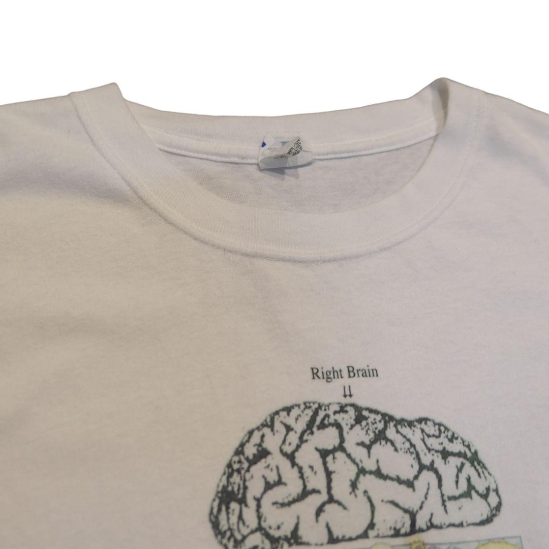 USED XL "BRAIN" Print Tee -anvil-