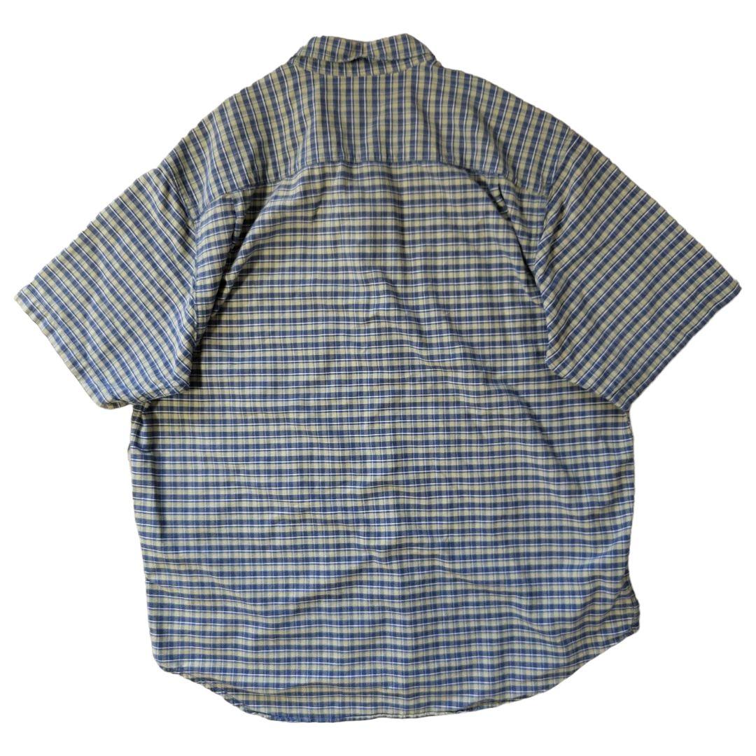 USED L Button down shirt -EddieBauer-