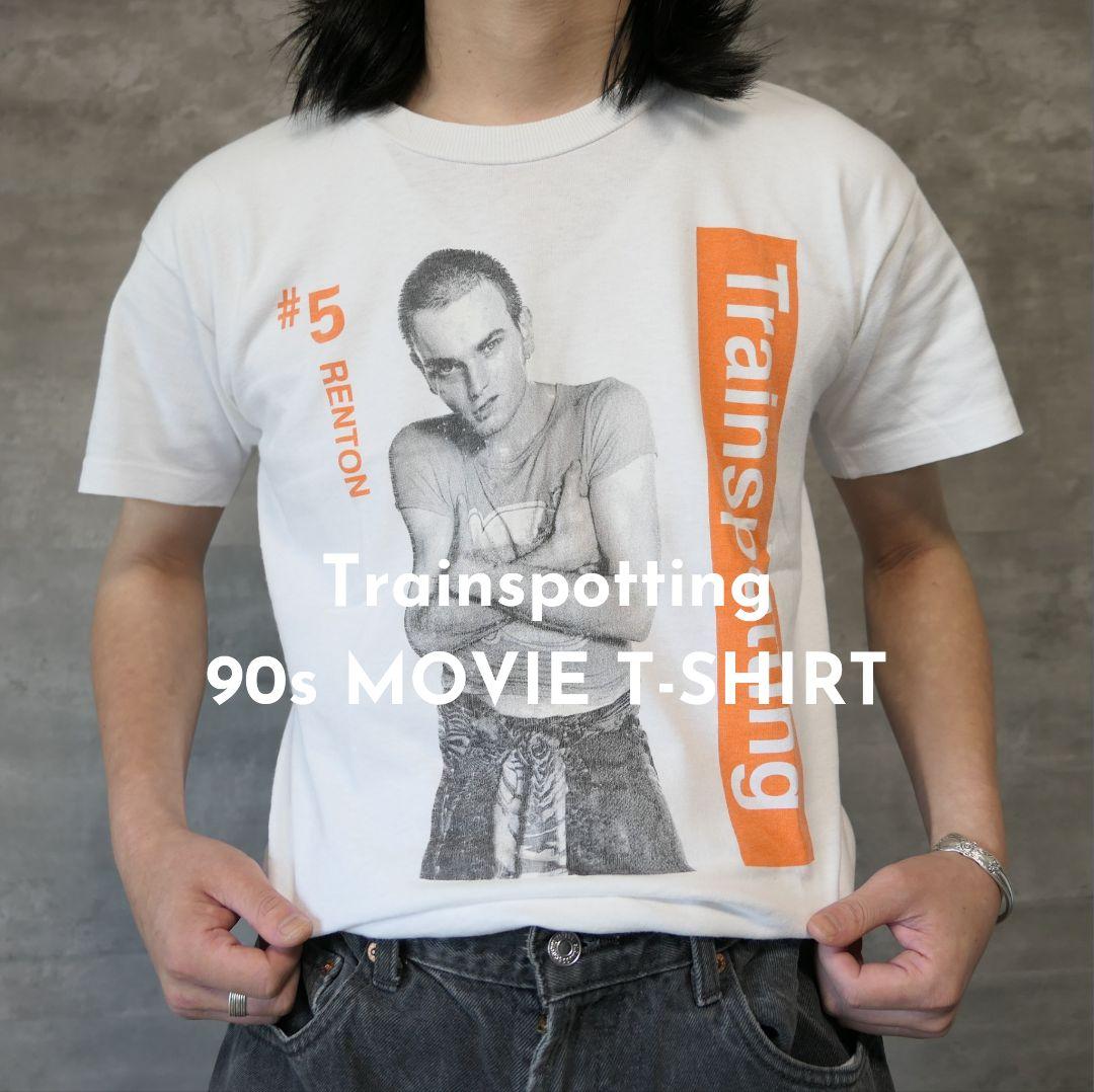 VINTAGE 90s S Movie T-shirt -Trainspotting-