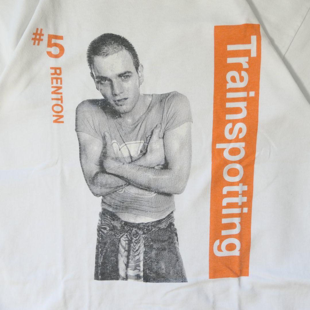 VINTAGE 90s S Movie T-shirt -Trainspotting-