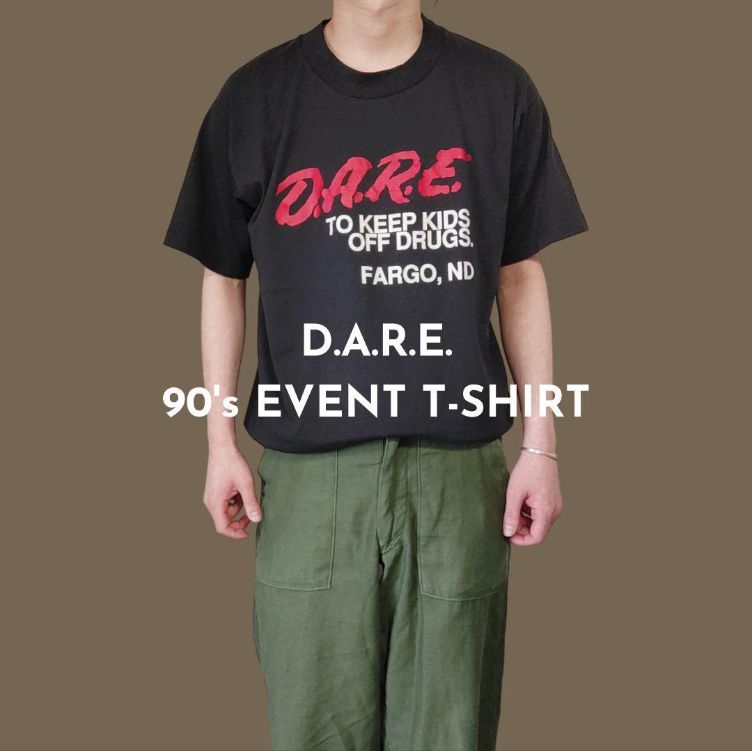 VINTAGE 90s L Event T-shirt -D.A.R.E.-