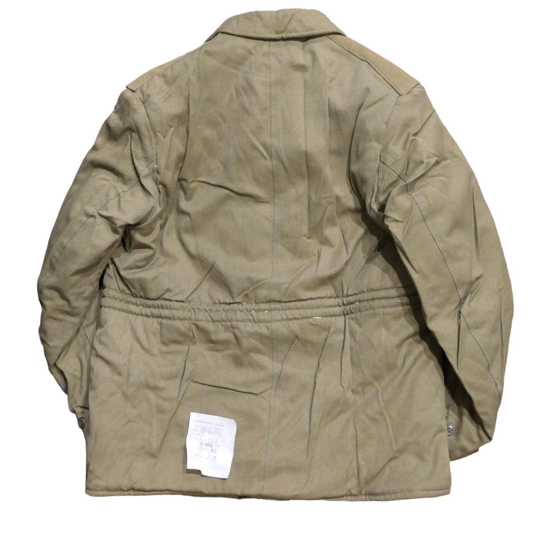 DEADSTOCK 70-80s L Quilting Jacket -Russian Army-