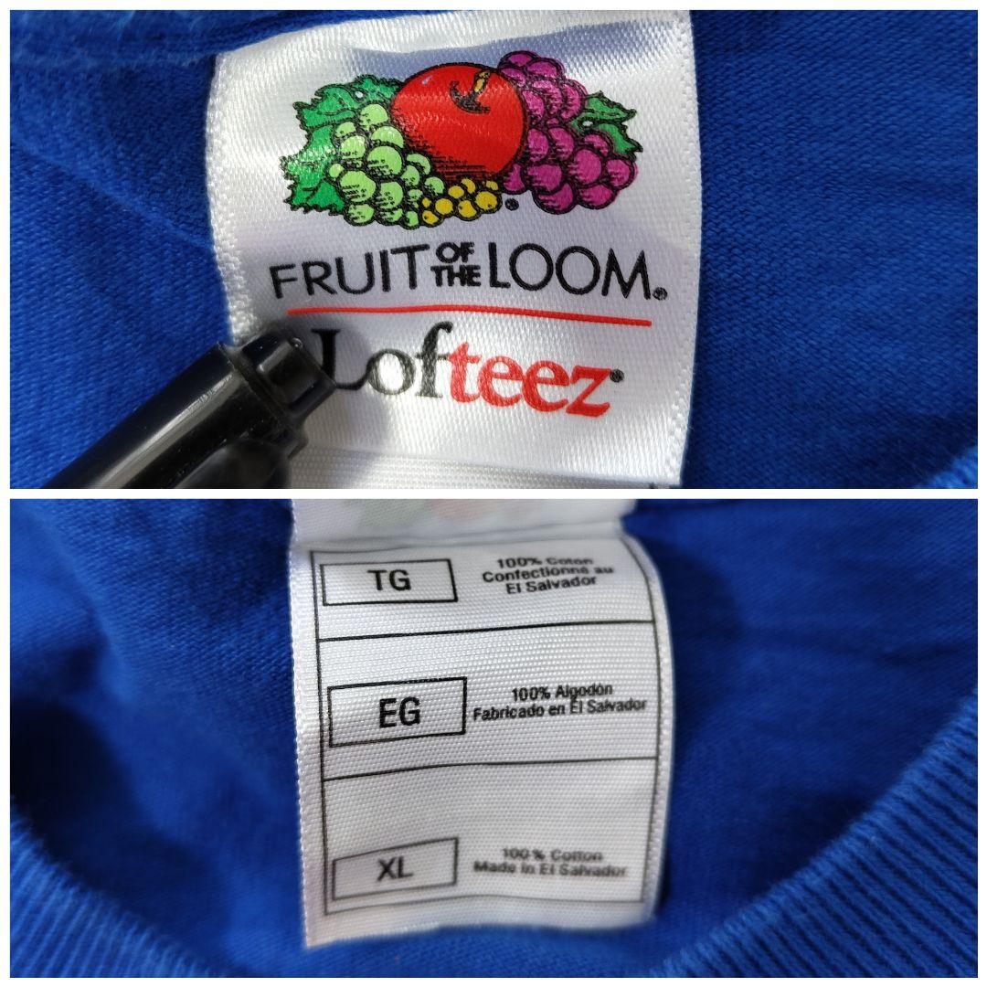 [FRUIT OF THE LOOM] print t-shirt / XL