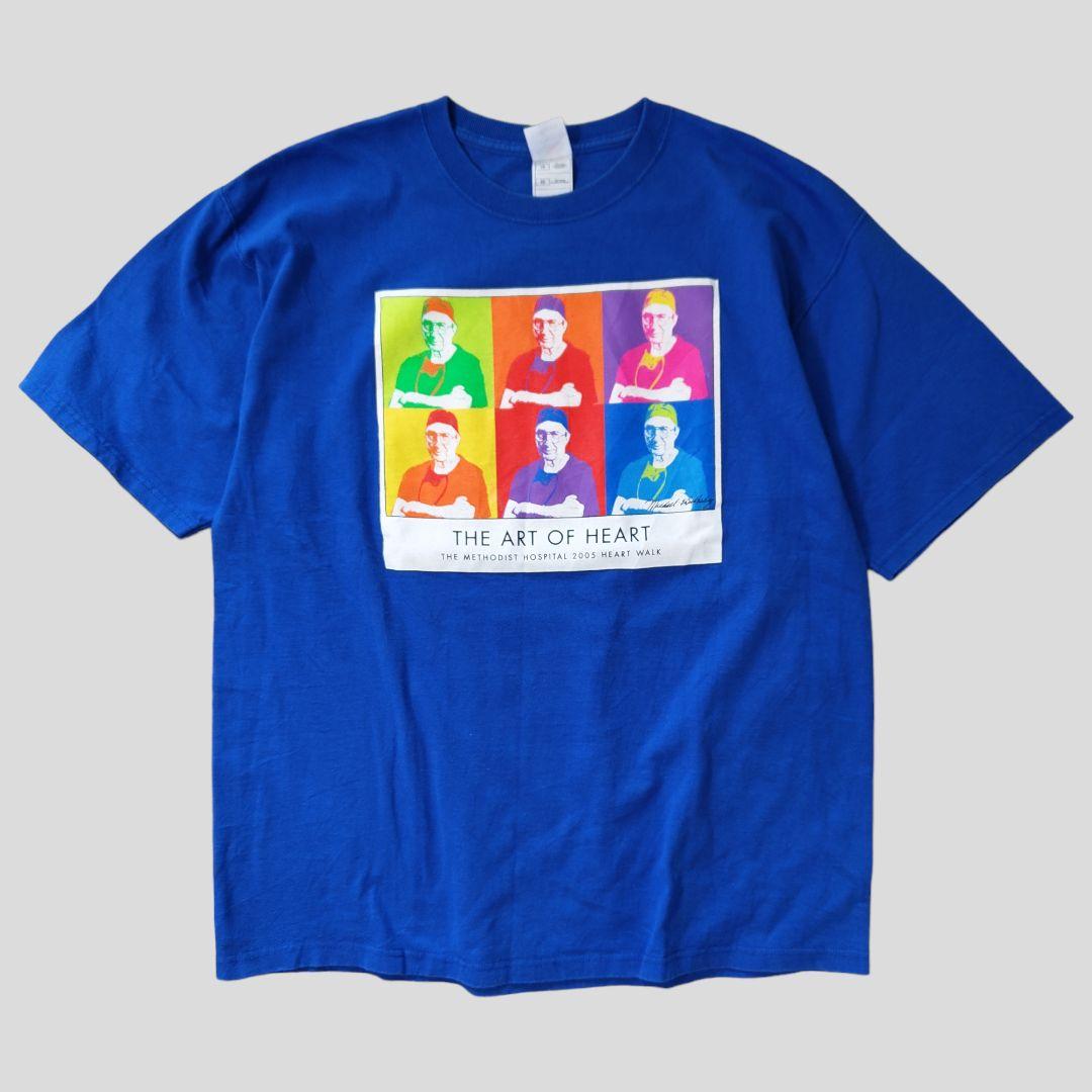 [FRUIT OF THE LOOM] print t-shirt / XL