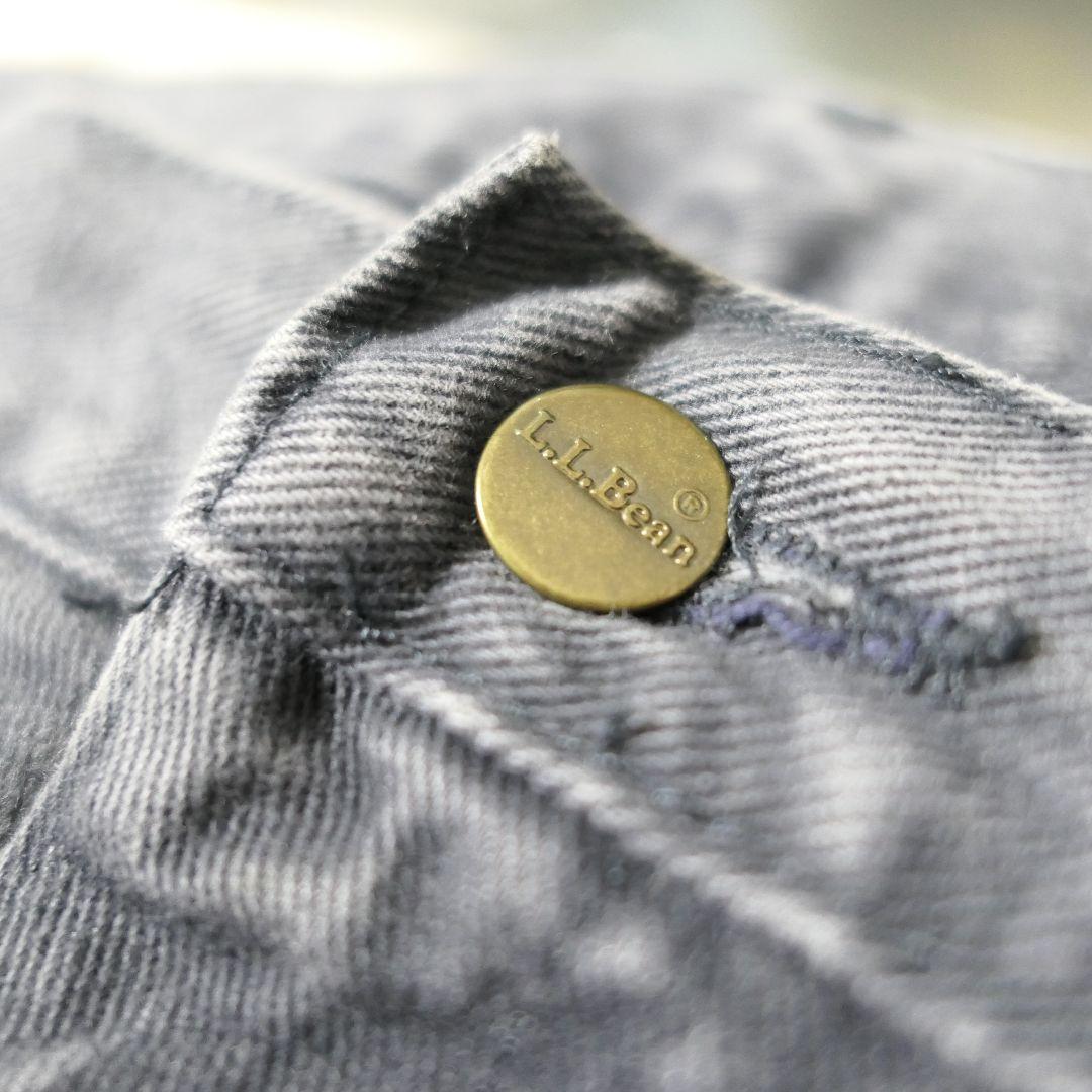 USED 40inch Black denim pants -L.L.Bean-