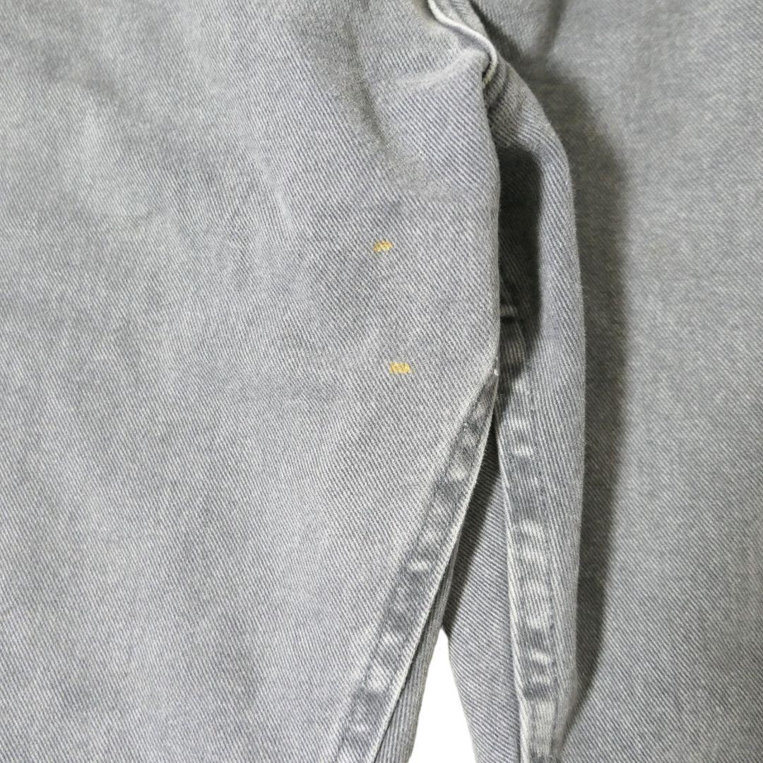 USED 40inch Black denim pants -L.L.Bean-