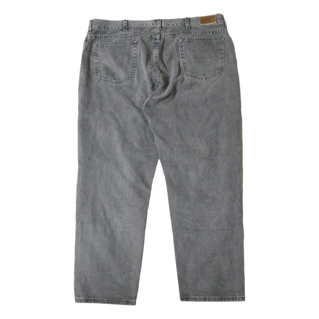 USED 40inch Black denim pants -L.L.Bean-