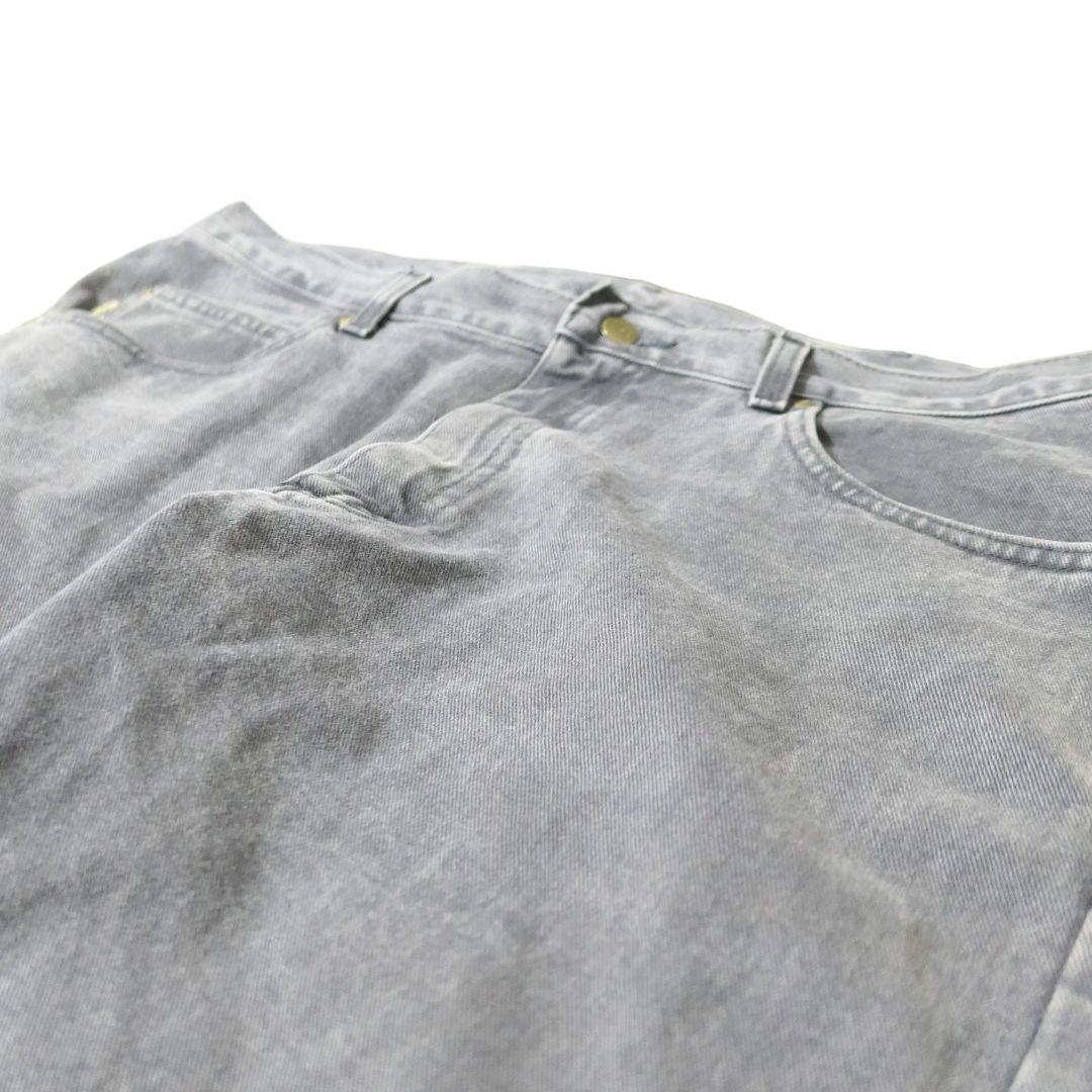 USED 40inch Black denim pants -L.L.Bean-