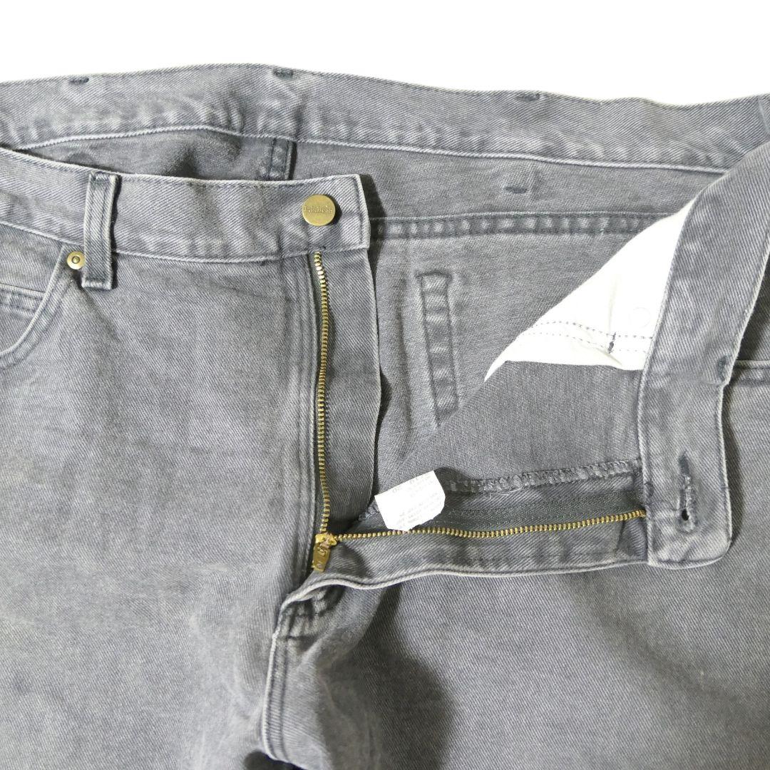 USED 40inch Black denim pants -L.L.Bean-