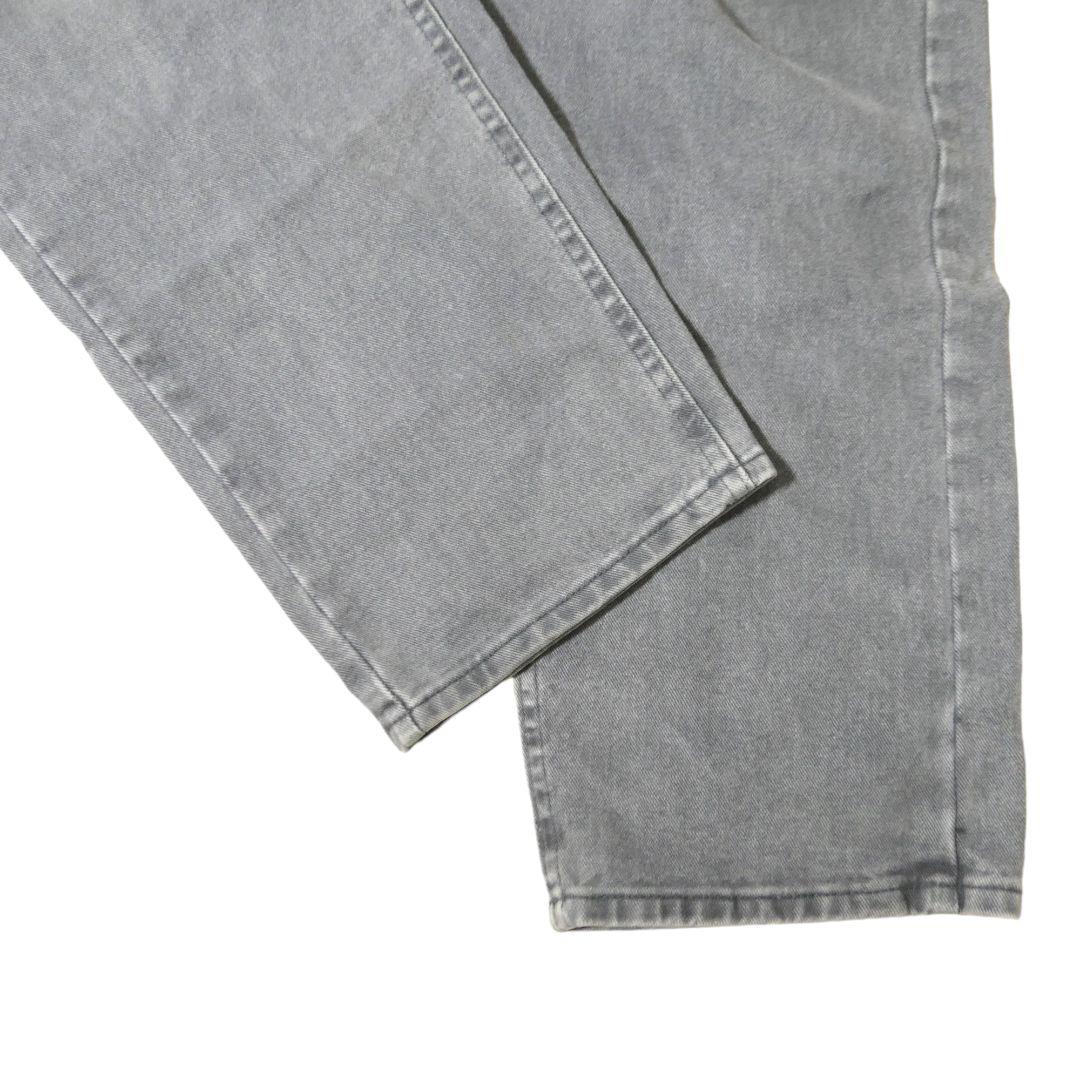 USED 40inch Black denim pants -L.L.Bean-
