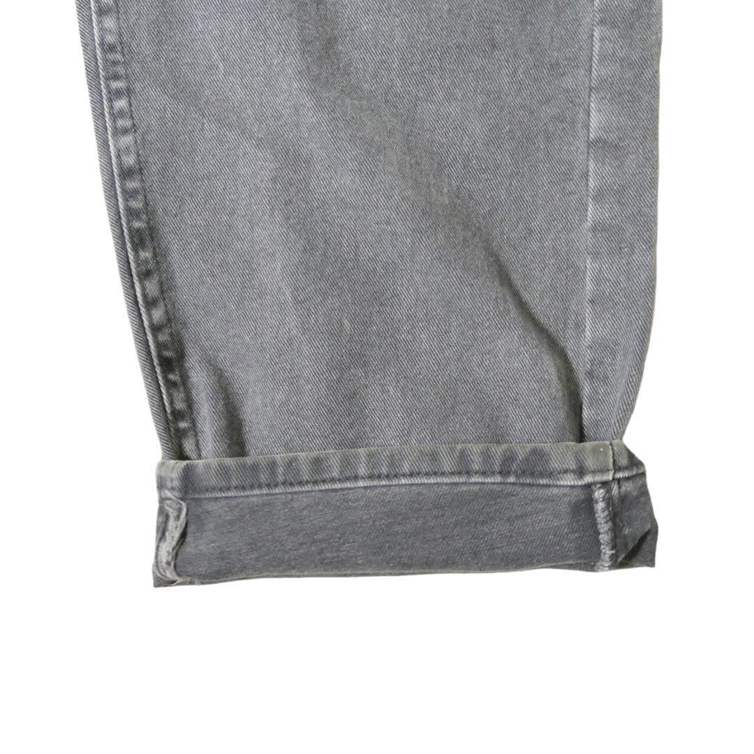 USED 40inch Black denim pants -L.L.Bean-