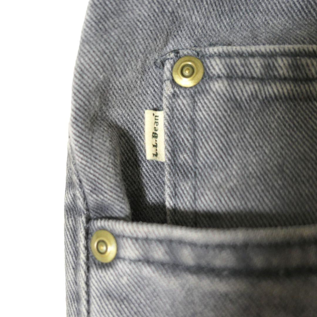 USED 40inch Black denim pants -L.L.Bean-