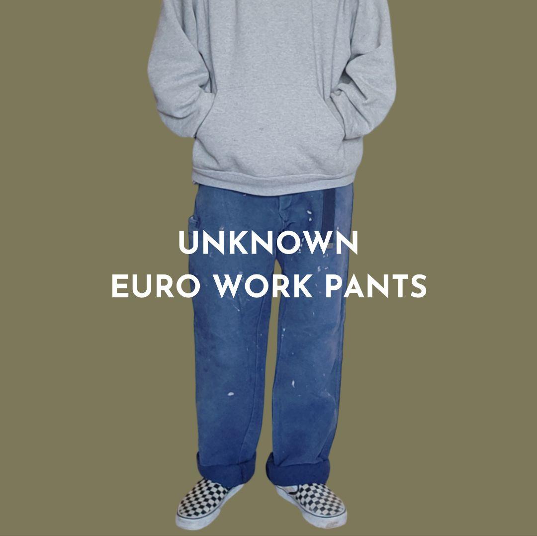 [UNKNOWN] Euro Work Pants