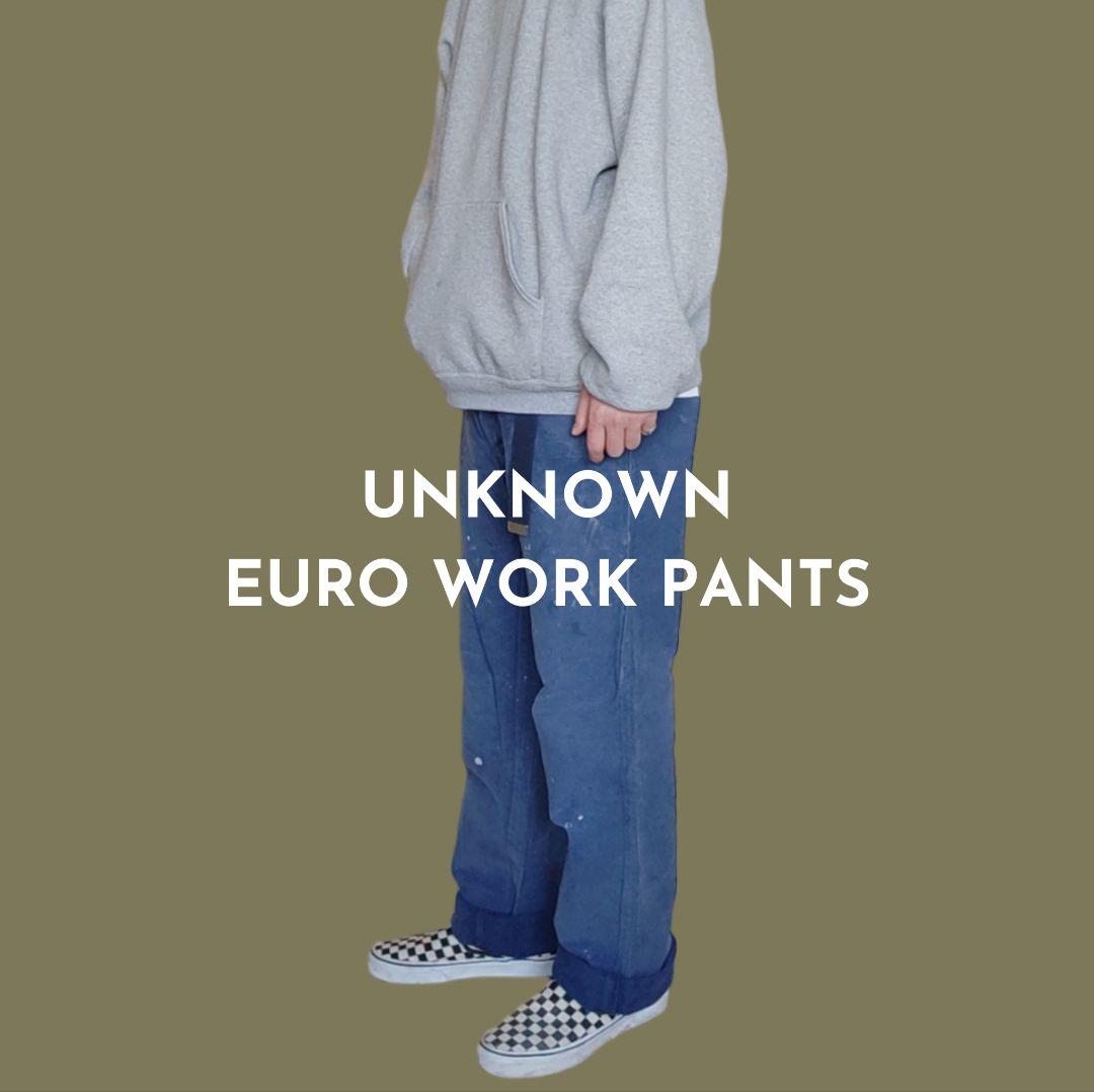 [UNKNOWN] Euro Work Pants