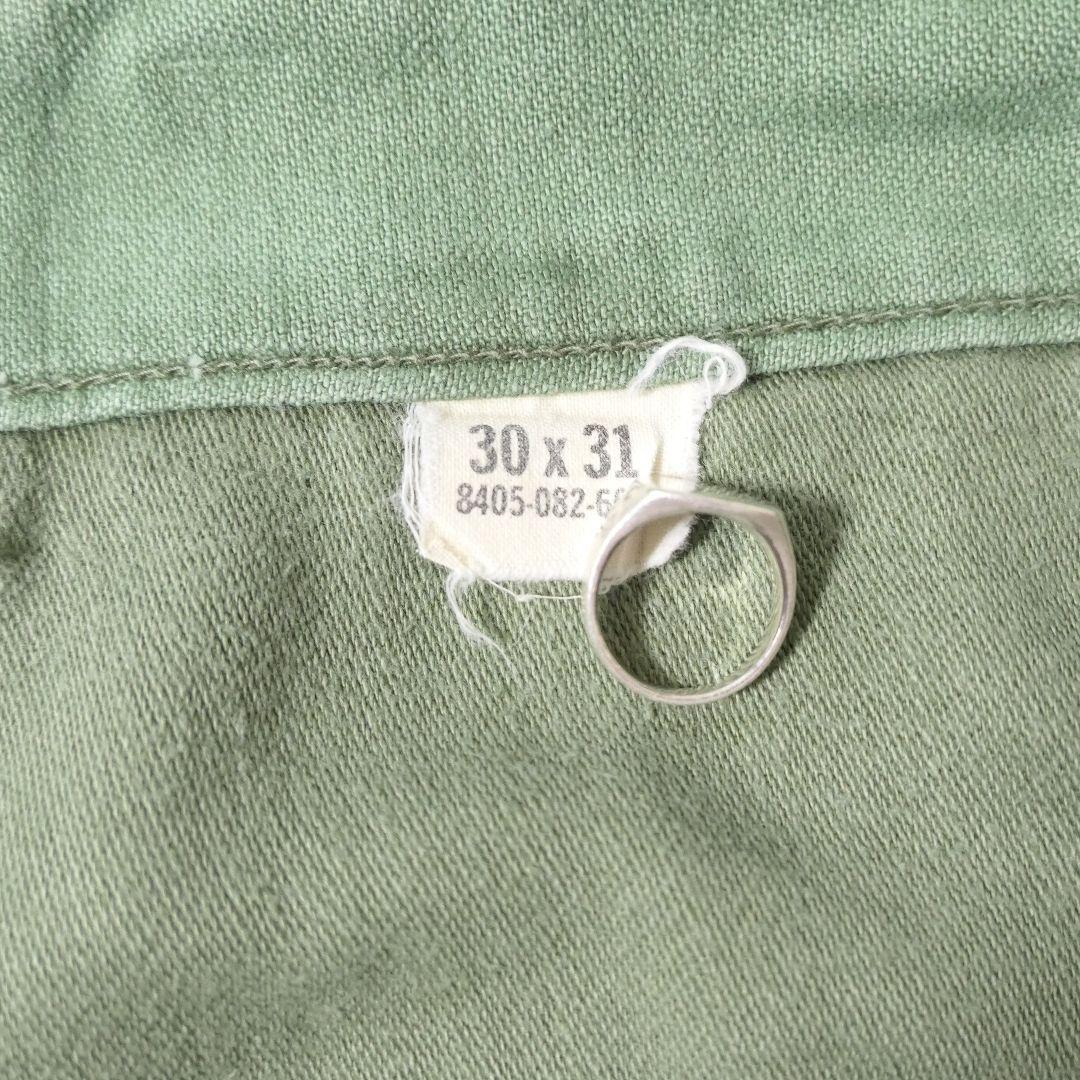 VINTAGE 60-70s 30inch OG-107 Baker pants -U.S.ARMY-