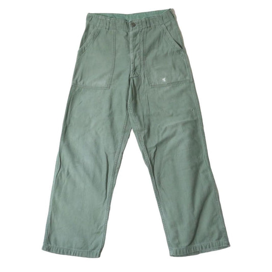 VINTAGE 60-70s 30inch OG-107 Baker pants -U.S.ARMY-